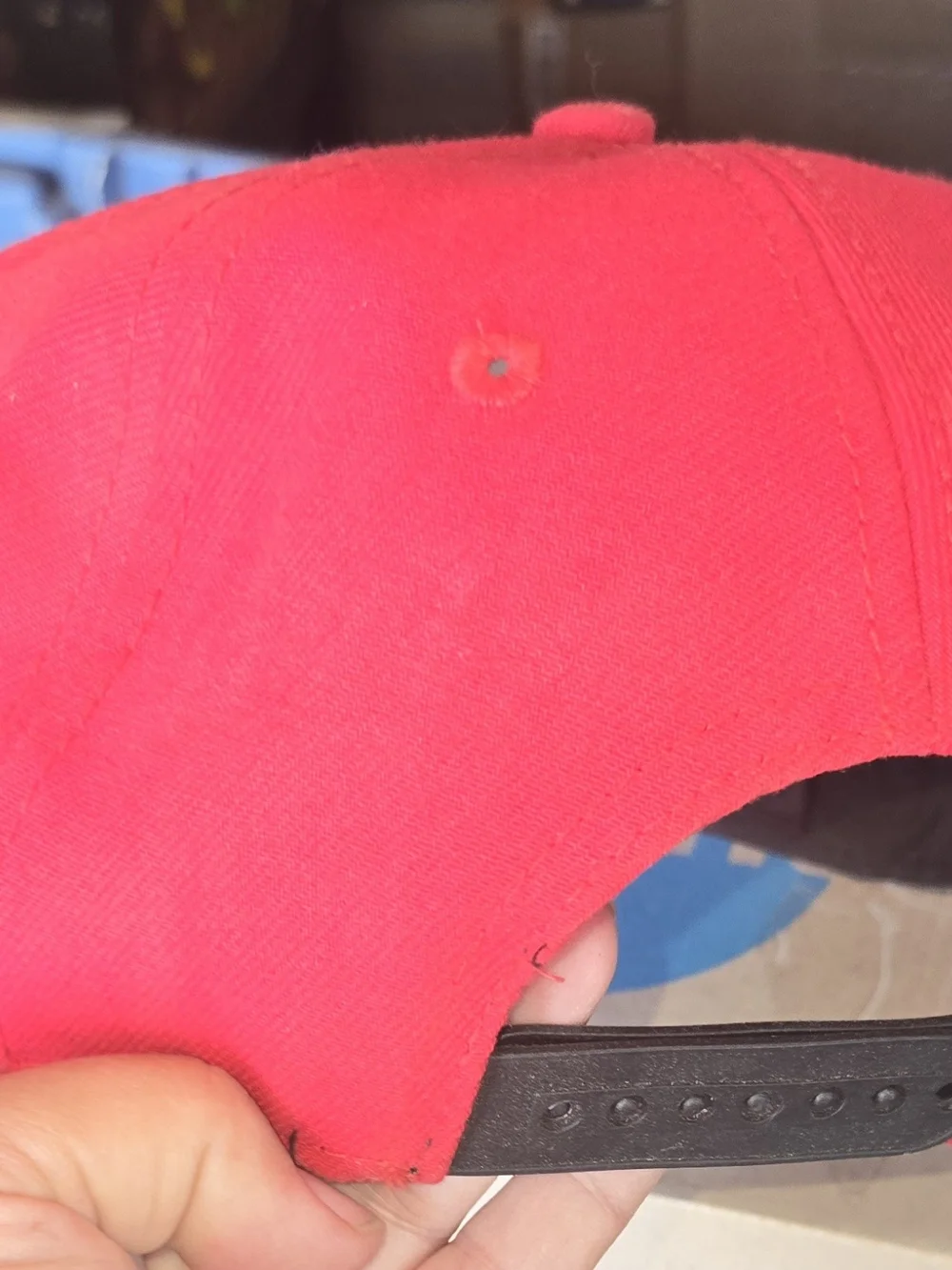 New Era Chicago Bulls 9FIFTY Snapback Hat - Red & Black